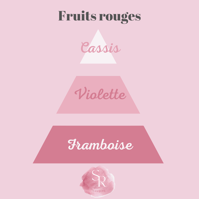 Bougie gourmande « Fruits rouges» 