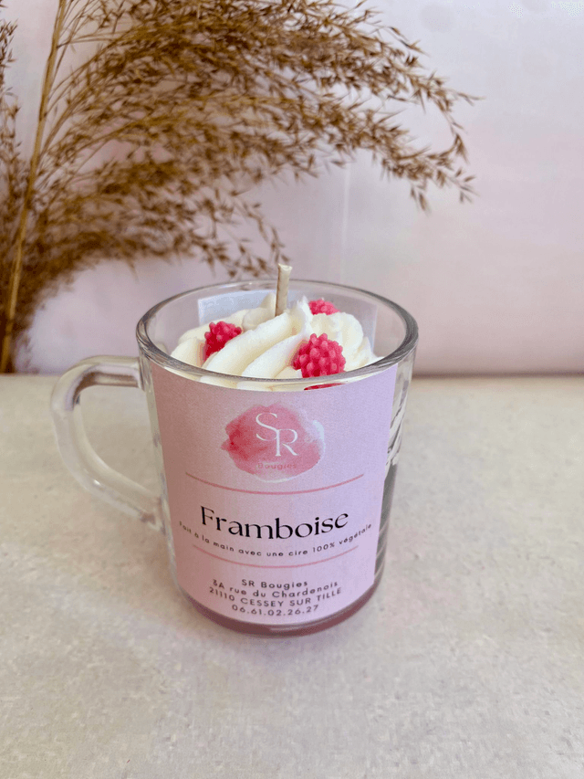 Bougie gourmande « Framboise » 