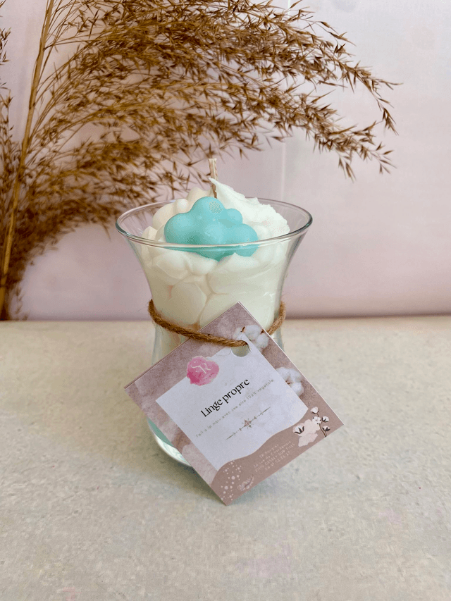 Bougie gourmande « Linge propre » 