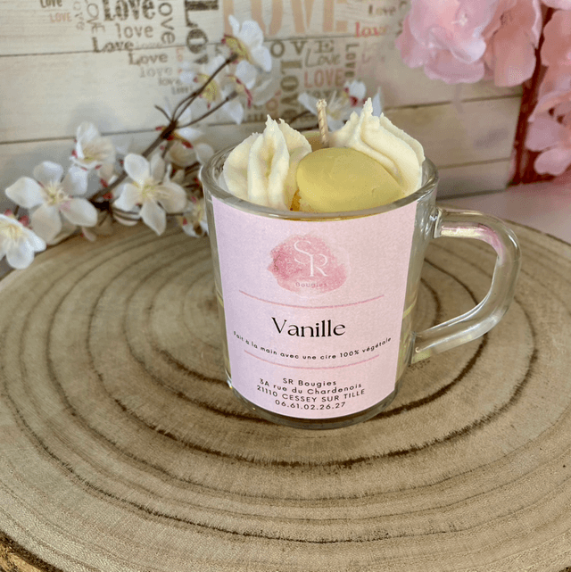 Bougie gourmande « Vanille »